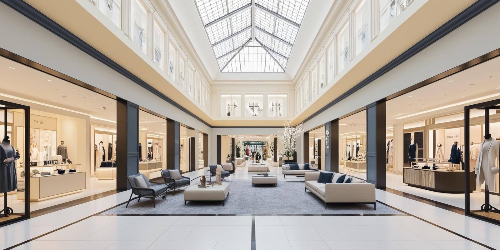 interior designing mall template (2) – Blue Rectangle Interior ...